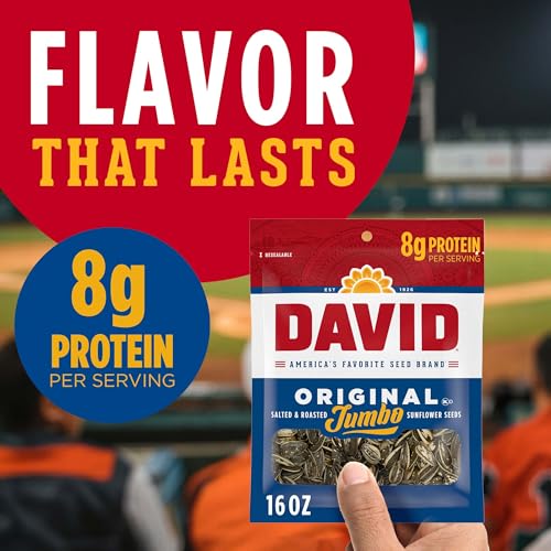 david jumbo sunflower seeds original flavor 16 oz