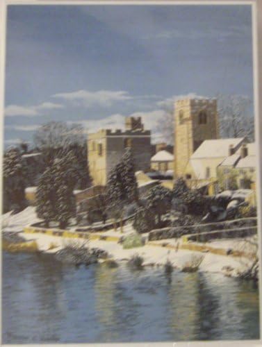 West Tanfield Trevor Wells 1000 Piece Puzzle by Mouth and Foot Painting Artist