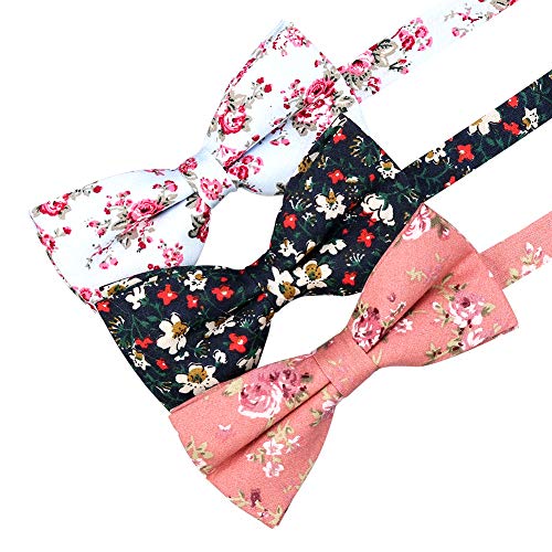 6 Packs Elegant Adjustable Pre-Tied Bow Ties For Men Boys #TOP1