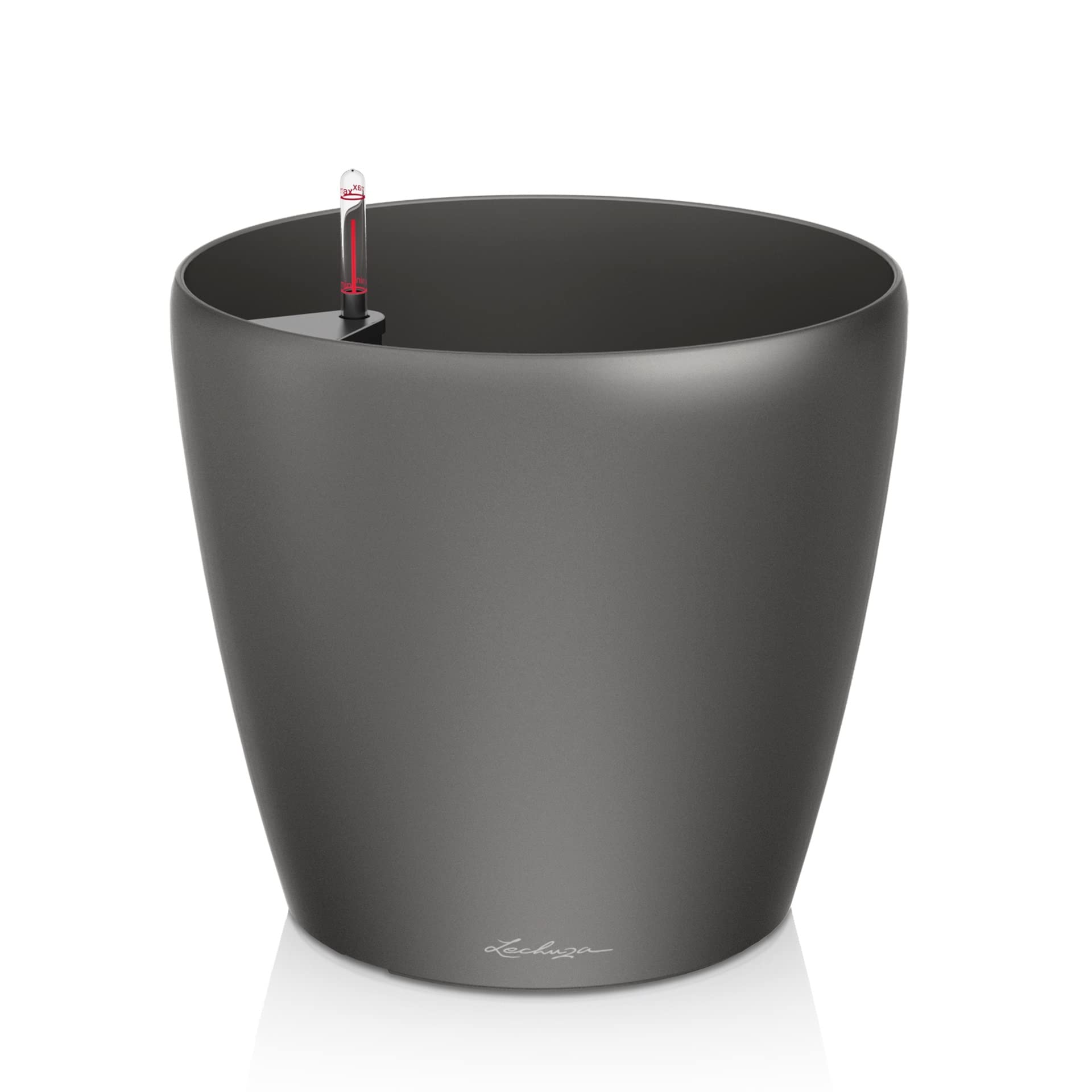 LECHUZA CLASSICO Premium 70 anthrazit metallic 14663