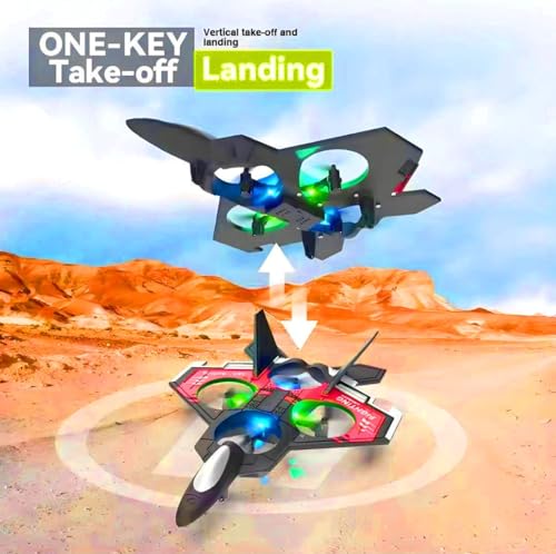 Image of E-69 Remote Control for Kids, RC Glider Plane with Light EPP Foam Material Aeroplane Fighter Jet for Kids Adults 360 Flip, Stunt Roll Stable Flying jet Toy Easy to use Safe for Boys Girls Beginners toy Indoor Outdoor.