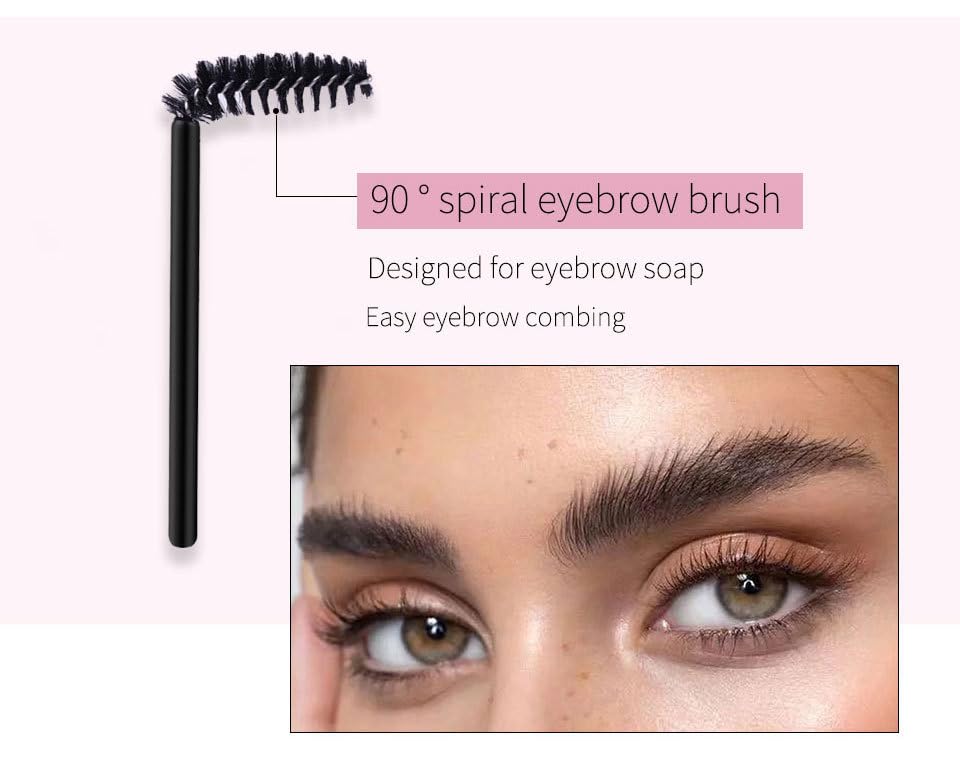 ieron Eyebrow Soap Brows Styling Soap Long Lasting Water-resistant with Brush for Eyebrow Make-up Beauty, colorless, 20 g (Pack of 1) - Image 3