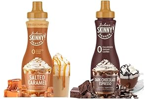 Torani Sugar-Free Salted Caramel & Dark Chocolate Espresso Syrup: A Sweet and...