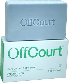 OffCourt Jabón exfoliante en barra – Jabón hi...
