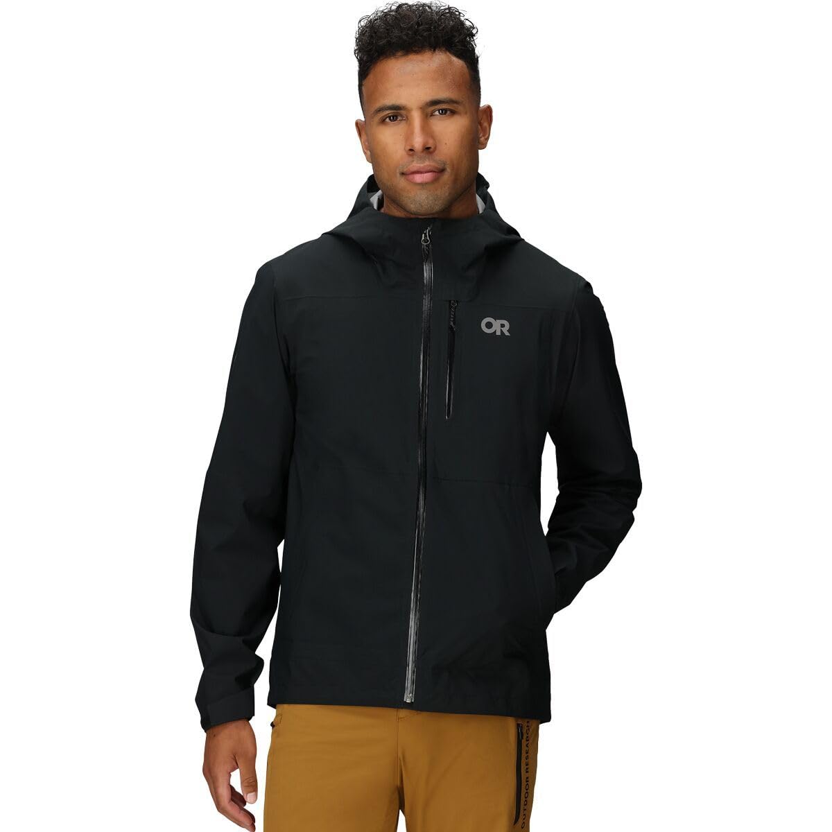 Outdoor Research Freewheel Herren-Regenjacke, Stretch, wasserdicht und winddicht, Mountainbike-Ausrüstung, leicht