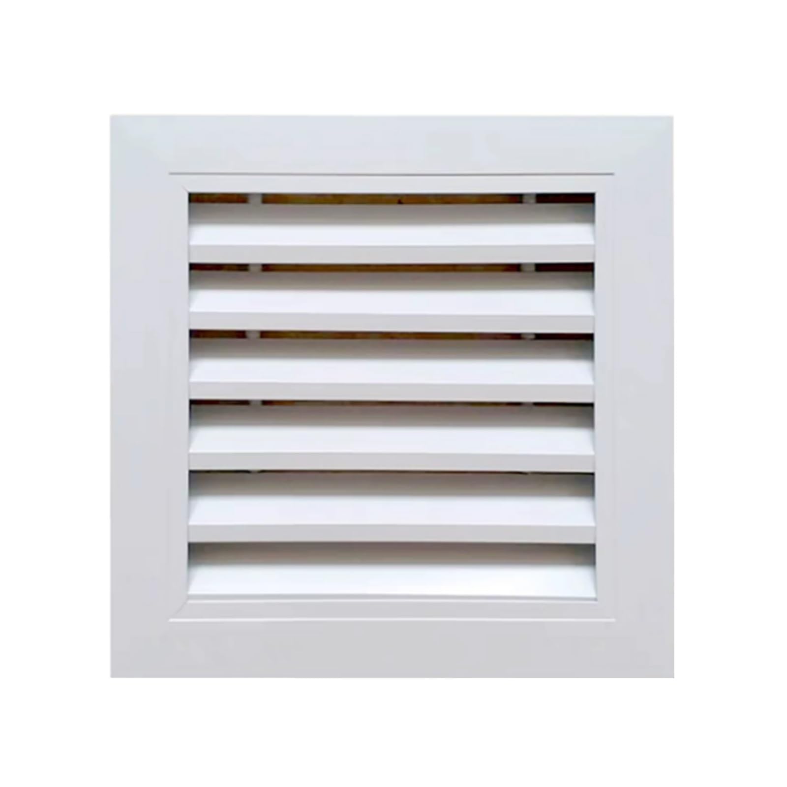 Grille de ventilation de sol décorative blanche pour rénovation salon