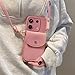 ZSUFCBF Crossbody Card Slot Bag Holder Case for Xiaomi for Redmi Note 13 pro 4g 5g 13pro Plus 12 11 10 9 8 13c Cord Silicone Cover,A6,for Redmi 13C 4G
