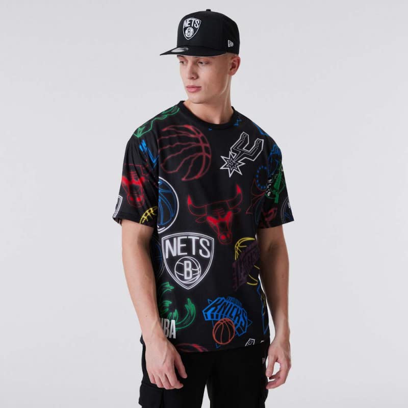 New era NBA AOP Neon - Camiseta de neopreno, color