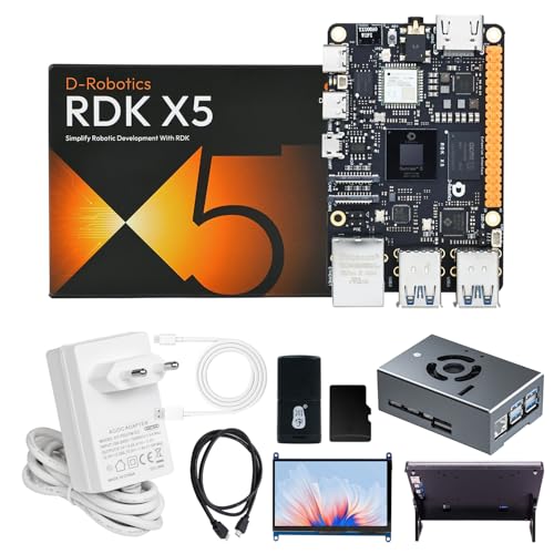 Kit carte de développement RDK X5 Yahboom 4Go avec écran tactile 7 pouces et boîtier