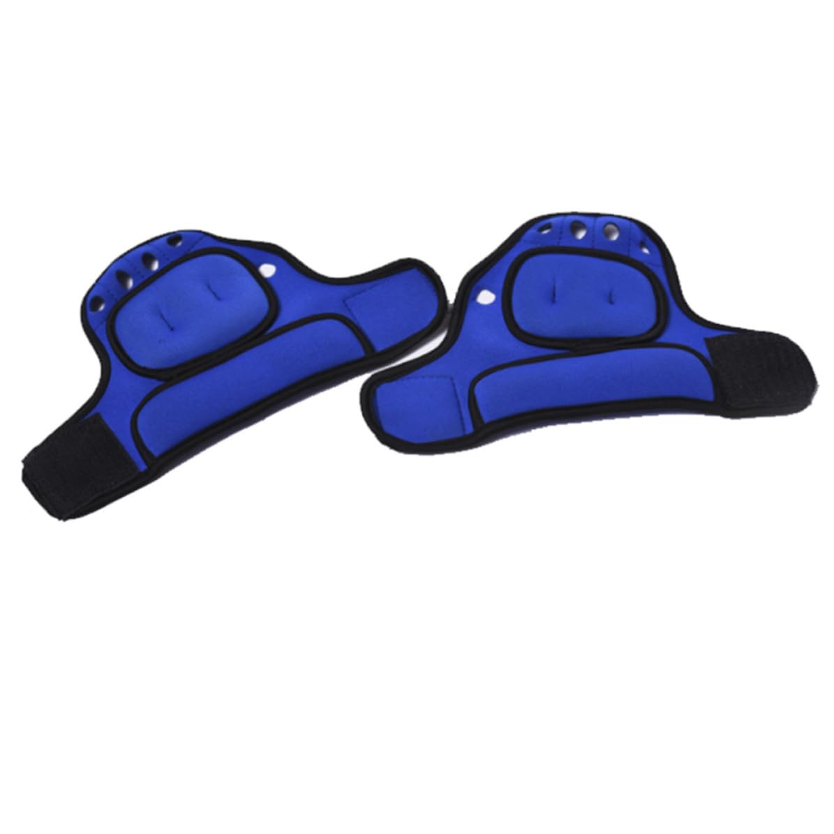 Totority Guantes de Gimnasio de Resistencia, Guantes Peso de 1kg, Azul, Poliéster y Arena, Transpirables y Cómodos, para Caminar y Trotar, Hombre y Mujer