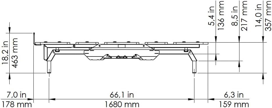 Stratiform Cosmo Austin Adjustable Bed Base | King Size | Wireless Remote Control | Ergonomic Memory Positions | Anti-Snore | Child Lock | 10-Minute Set Up - No Tools | 900 Pound Capacity