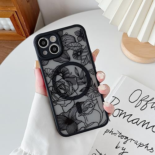 Coque iPhone 15 Plus cadeau femmes esthétique rose