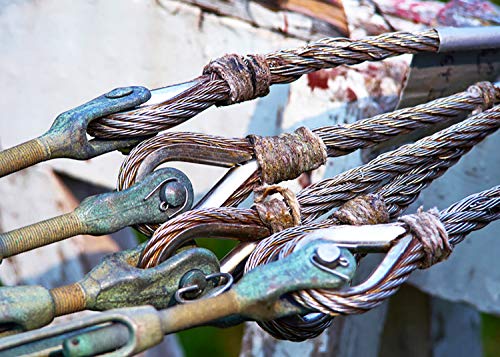 Penta Angel M2 304 Stainless Steel 1/16" - 3/32" Diameter Wire Rope Cable Thimbles Rigging 20Pcs(M2) #TOP4