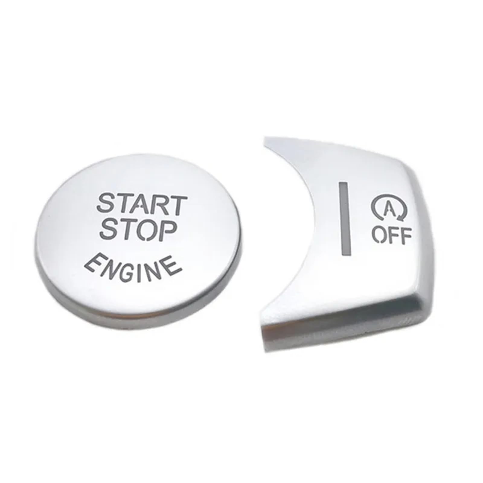 Switch Button Repair Stickers Compatible with X5 F15 for X6 F16 Car Engine Start Stop Button Cover Switch Handbrake Brake P Button Switch Cover Accessories