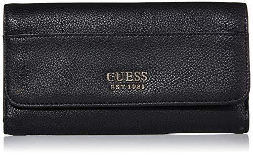 Preisvergleich Produktbild Guess Damen Lila Multi Clutch Wallet Geldbörse, schwarz, Einheitsgröße