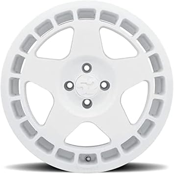 fifteen52 - Turbomac 17x7.5 4x108 42mm ET 63.4mm Center Bore Rally White Wheel TURRW-77548+42
