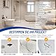 Badewannen Reparaturset, Fliesen Reparaturset für Keramik, Acryl, Küche, Bad, Emaille, Reparatur von Rissen, Kratzern, Rostlöchern auf Porzellan, Fliesen, Waschbecken, Duschwanne, Toilette, Marmor