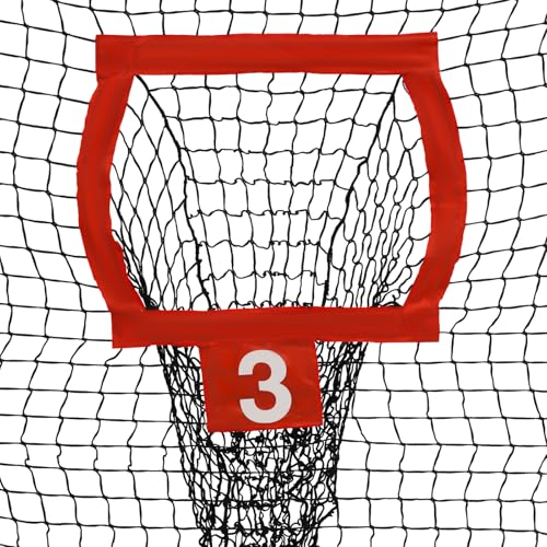 Red de lanzamiento con bolsillos para objetivo para entrenamiento en interiores y exteriores, mejora las habilidades y la precisión para entrenadores y jugadores