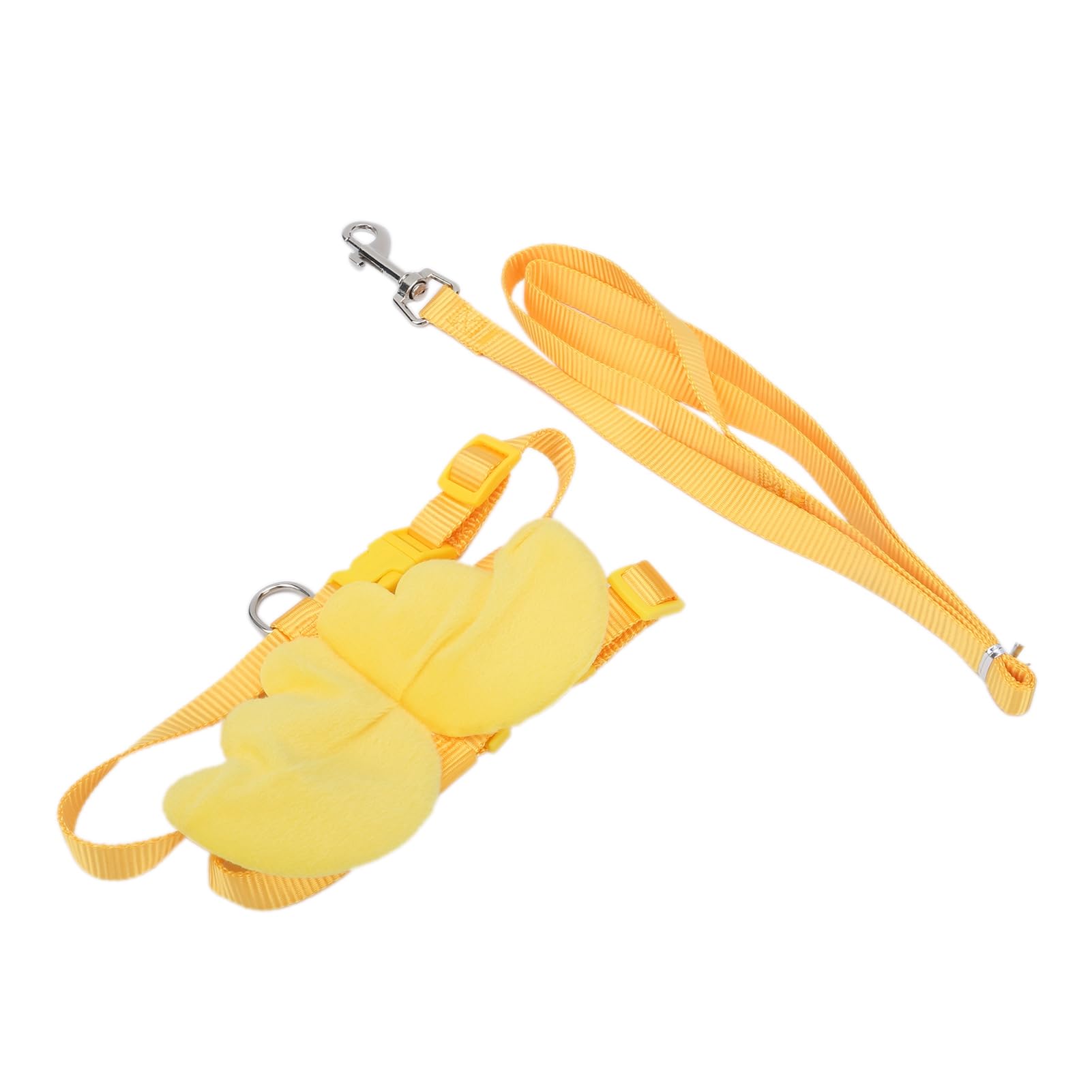 Fafeims Pet Adjustable Ducks Harness Leash Durable Outdoor Walking Traction Rope for Duck Goose Chicken, Nylon Material for Poultry Supplies (M)