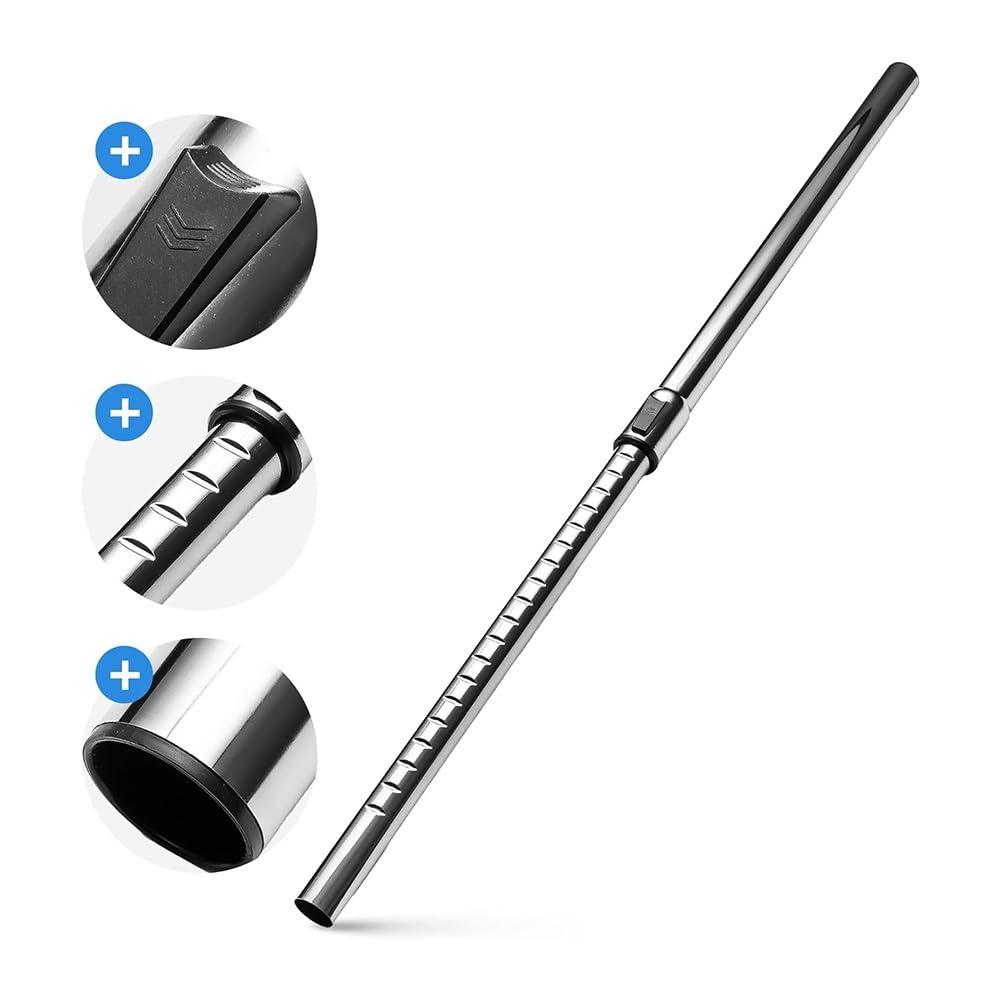 Tubo Telescópico de Tubo de Aspiradora, Tubo Universal de Conexión de 32 Mm, Adecuado para la Mayoría de los Modelos, Tubo de Aspiradora