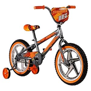 Mongoose Skid Bike, 16 Inch Bike for Kids Ages 3-7, BMX Mongoose Skid Bike, 16 Inch Bike for Kids Ages 3-7, BMX
