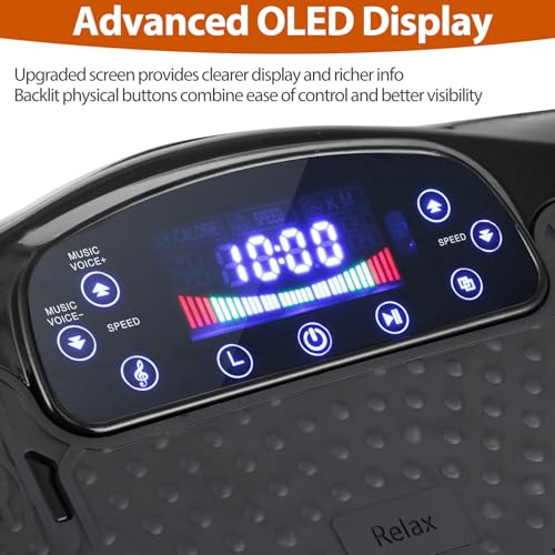 image for Nova Microdermabrasion Vibration Plate Exercise Machine, Shaking Whole