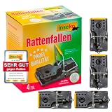 inseko: 4 x Profi-Rattenfallen | sehr hochwertige Qualität