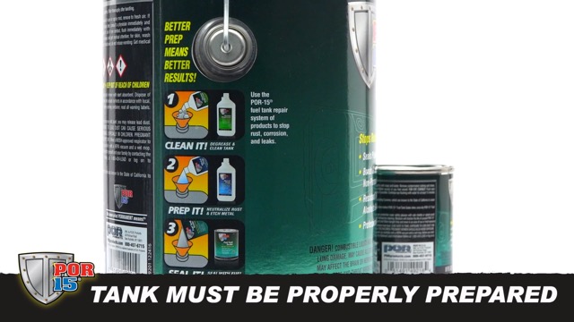 Amazon.com: POR-15 Fuel Tank Sealer, Stops Rust, Corrosion and