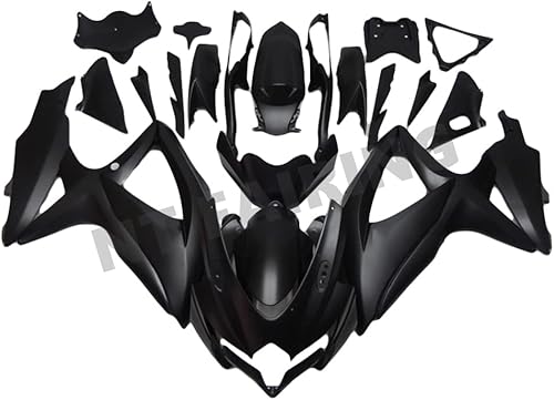 Carenado de plástico negro mate para 2008 2009 2010 GSXR 600 750 inyección ABS nuevo kit de carrocería del mercado de accesorios 08 09 10 GSXR-600