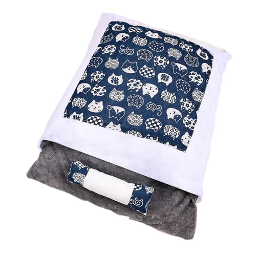 Sac de couchage chaud pour chat en tissu premium et dôme isolant doux - 2