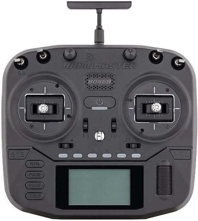 RadioMaster Boxer 2.4G 16ch Hall Gimbals Transmitter Radio Control ELRS 4in1 CC2500 Support EDGETX with Carry Case (CC2500)