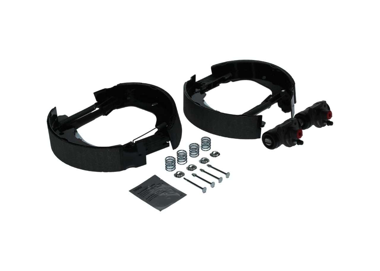 Bosch KS392 Kit Super Pro Kit de freno trasero de tambor 1 juego completo premontado