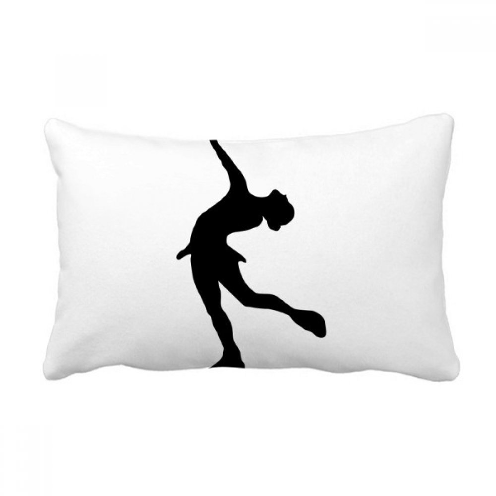 Patinage Coussin Lombaire Rectangulaire Décoration Canapé 40x60 cm multicolore pour salon