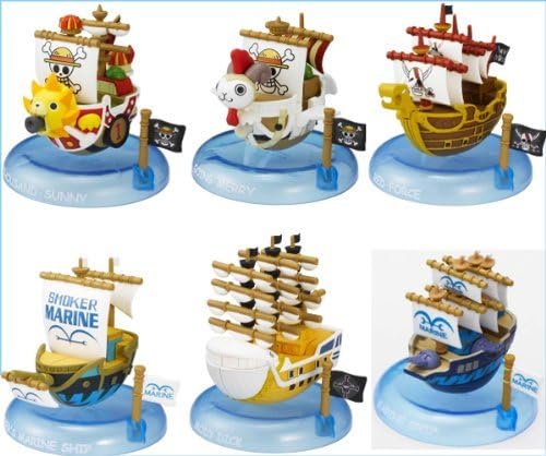 Amazon ワンピース ゆらゆら海賊船コレクション2 One Piece Yura Cole フィギュア グッズ ミニチュア 箱玩 メガハウス 全６種フルコンプセット フィギュア ドール 通販