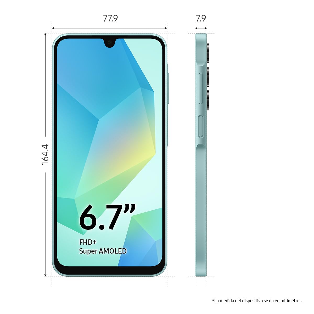 Galaxy A16 Green 128GB Smartphone - Dettaglio