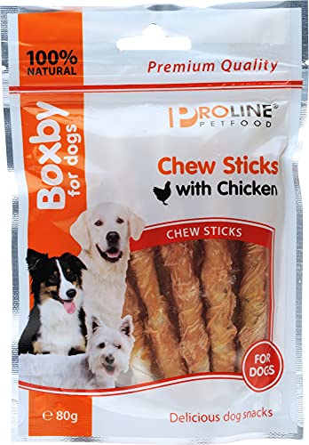 Boxby Snack Chew Sticks with Chicken (Poll) 80 g