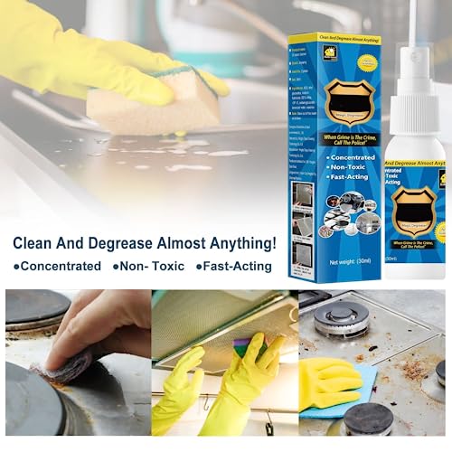 2Pcs Magic Degreaser Cleaner Spray, Kitchen Cleaner Spray Degreaser, All Purpose Cleaner Spray #TOP1