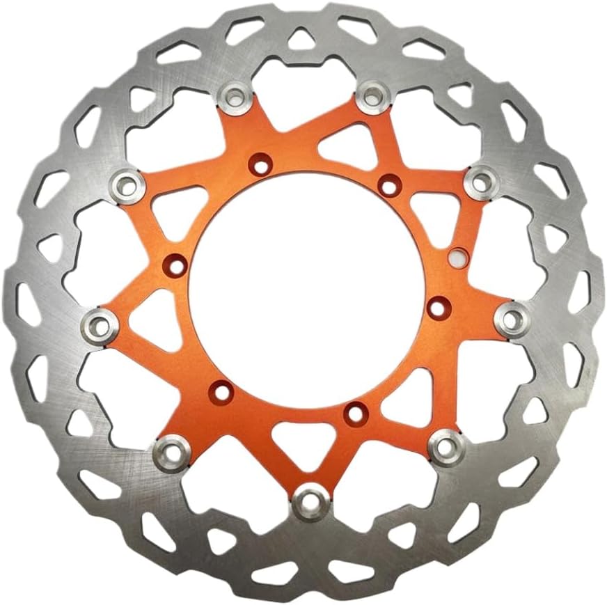 Motorcycle Front Floating Brake Disc Rotor 320MM Compatible With XC XCF XCW SX SXF EXC EXCF 125 250 300 350 450