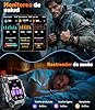Reloj Inteligente Hombre, 256 Memoria con 1000mAh Batería/Brújula/Altitud/Barómetro, 2.13" AMOLED Smartwatch Llamadas Bluetooth, 10ATM Impermeable, 100+ Deportivos, Seguimiento de la Salud Android iOS #5