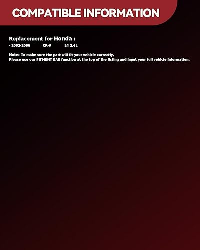 Miniatura 2 de Convertidor catalítico compatible con Honda CR-V 2.4L 2002-2006 Reemplazar 16462, 40402, 16167, 55112 (compatible con EPA)