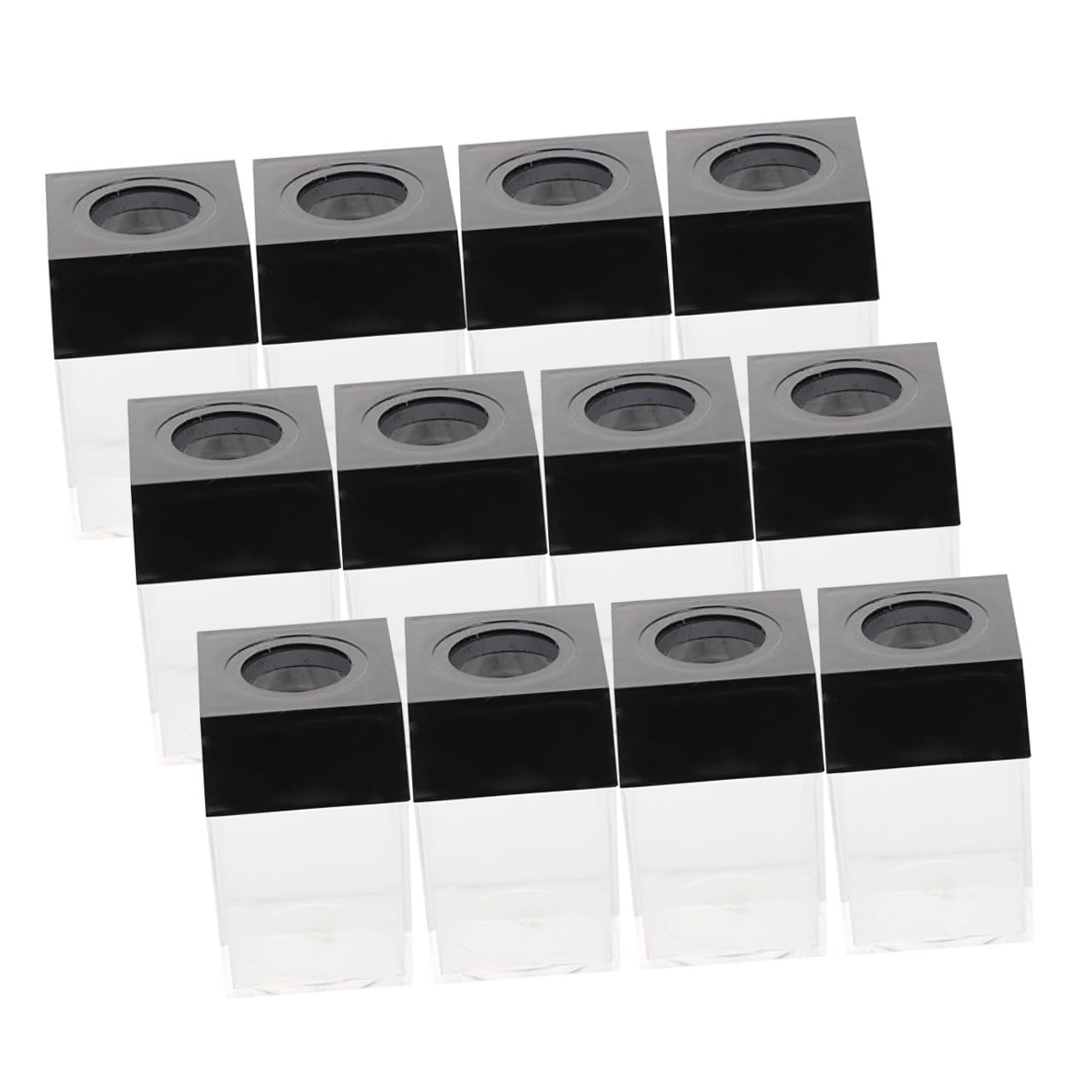 12pezzi Graffette Magnetico Per Scrivania Dispenser Graffette Organizer Per Penne Ufficio Per Scuola e Casa Organizer Scrivania