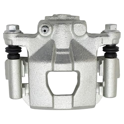 Image of TRQ Rear Left Brake Caliper w /Bracket Drivers Side