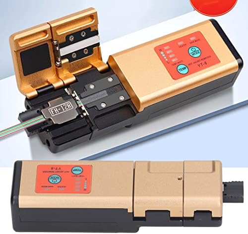 Miniatura 9 de Cinta de calentamiento rápido Pelacables Térmicos de Fibra Óptica 4 Engranajes 2 Modo Herramienta de Cable de Fibra Óptica Herramienta de Separación