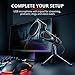 immagine 4Trust GXT 232 Mantis Microfono USB per Streaming, Shock-Mount, Filtro Pop e Treppiede, Nero