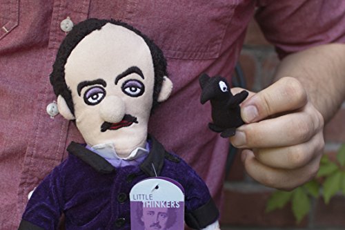 Muñeco Edgar Allan Poe 12 pulgadas peluche miniatura 4