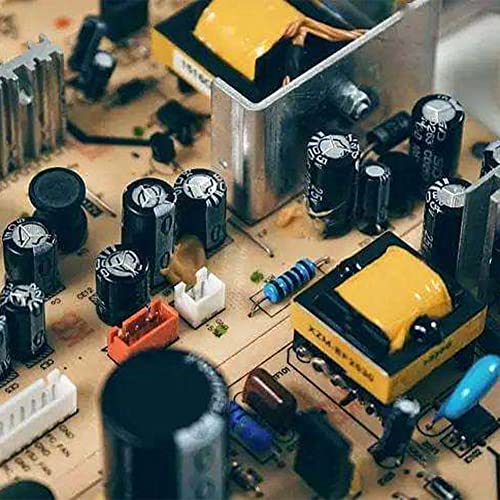 Molence 36 Values 1000PCS Aluminum Electrolytic Capacitor Assortment Kit 0.1uF-1000uF 10V 16V 25V 35V 50V Capacitors with Storage Box for DIY Projects