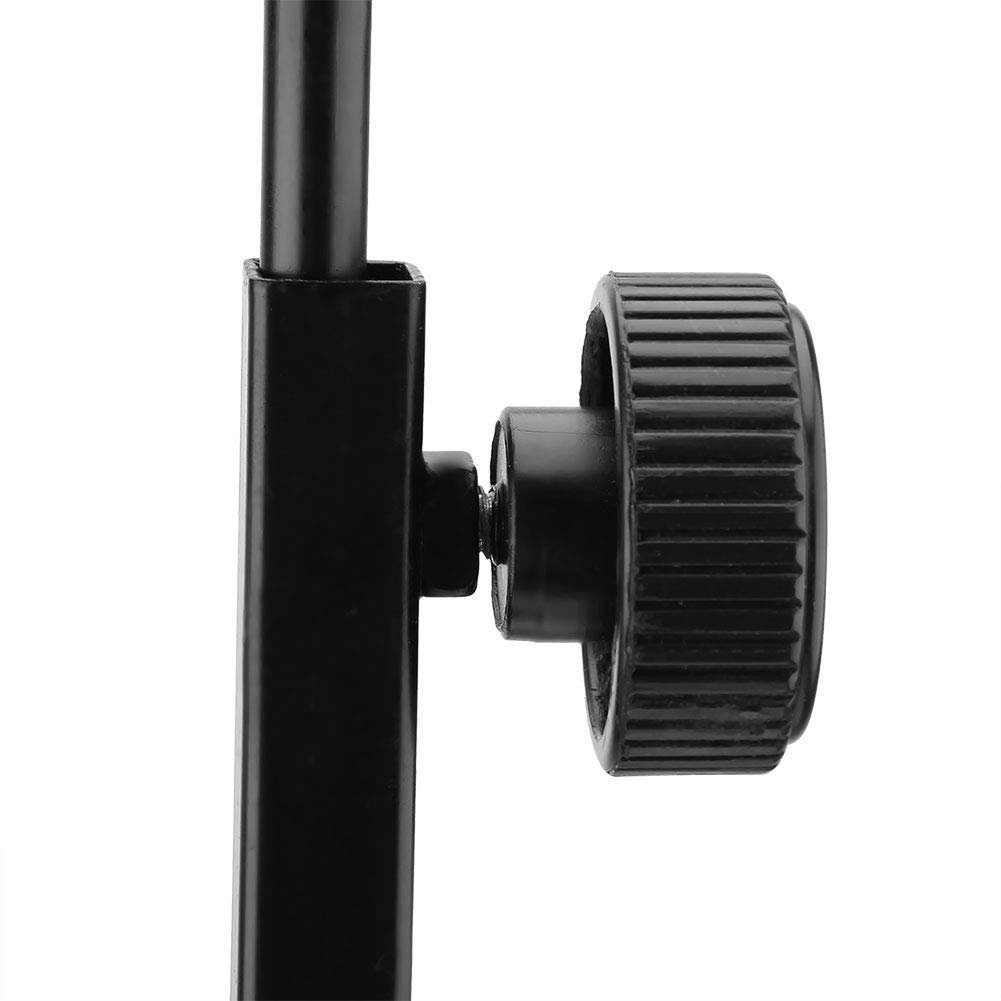 HOHXFYP Support de Lampe pour Reptile, Hauteur 25-37 Pouces, Largeur 9-15 Pouces, Support de Lampe Au Sol Réglable, Support de Suspension de Lampe Amovible en Fer pour Tortues Dragon Barbus