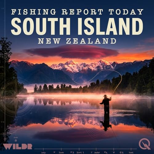 『South Island, New Zealand Fishing Report Today』のカバーアート