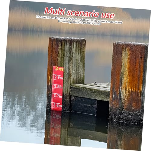 Indicateur niveau d'eau anti-déformation rouge pour cuve - 6