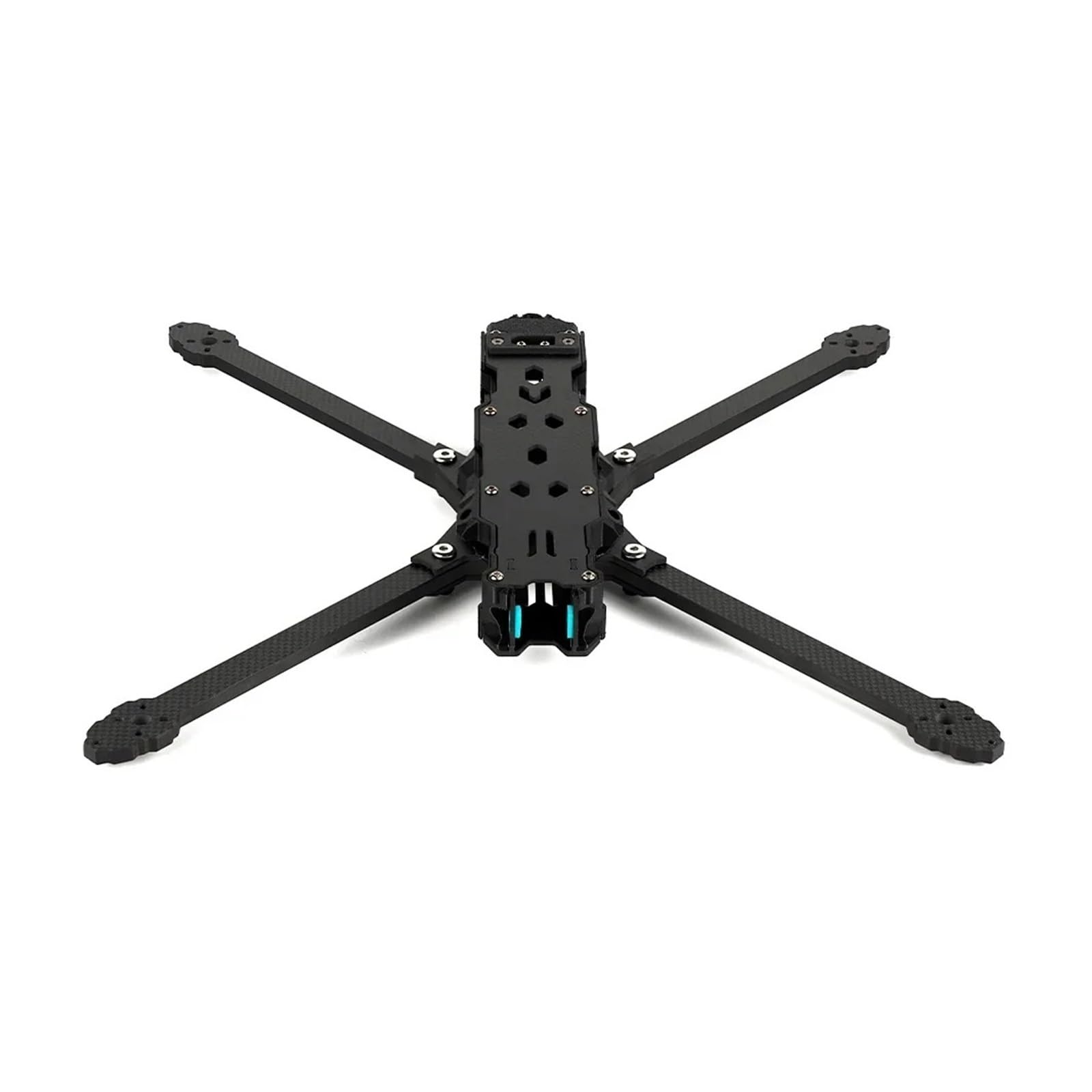 Kit de Marco de cuadricóptero Kit de marco Ture X for dron FPV Freestyle Lite de 10 pulgadas, distancia entre ejes de 402 mm, hélice de 10 pulgadas compatible con carbono T700(Without Side Plate)